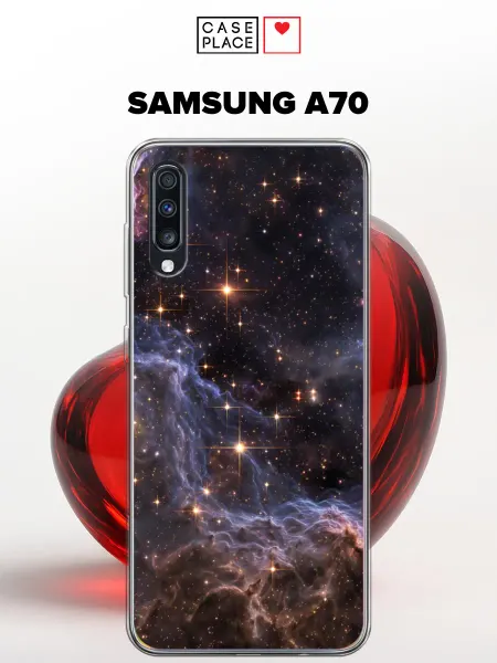 Case Place Чехол на Samsung A70 космос