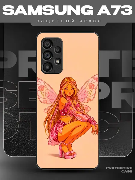 MeowCase Чехол на Samsung A73 с принтом феи финкс