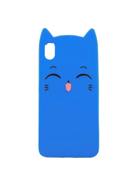 NIK accessories Чехол на iPhone X XS силиконовый детский с котиком