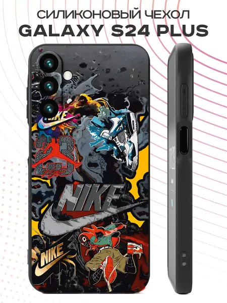 FACTORIA Чехол на Samsung Galaxy S24 Plus с принтом Nike