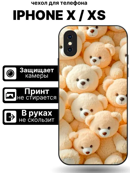 TipTopShop Чехол на iPhone X мишки
