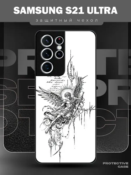 MeowCase Чехол на Samsung S21 Ultra с принтом y2k pinterest
