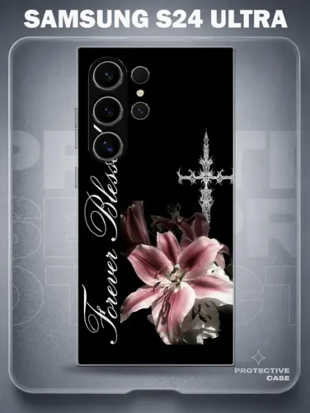 MeowCase Чехол на Samsung S24 Ultra с принтом y2k pinterest