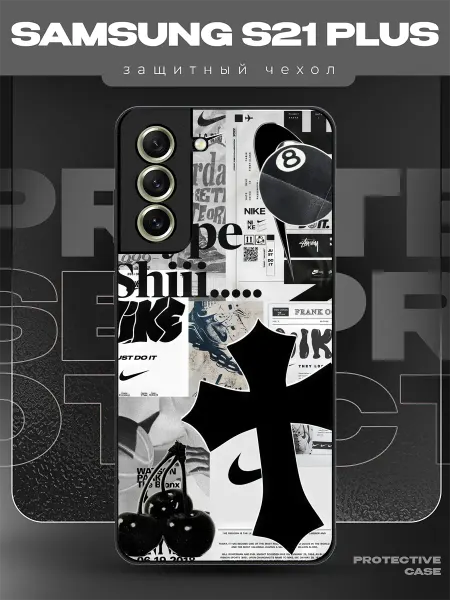 MeowCase Чехол на Samsung S21 Plus с принтом swag y2k