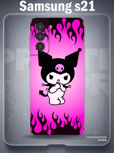 MeowCase Чехол на Samsung S21 с принтом куроми