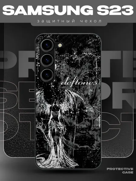 MeowCase Чехол на Samsung S23 с принтом у2к ангел