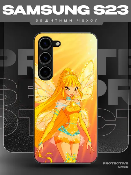 MeowCase Чехол на Samsung S23 с принтом винкс Стелла