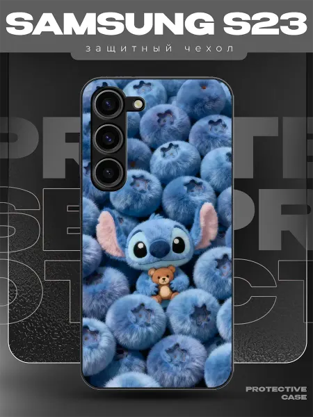 MeowCase Чехол на Samsung S23 с принтом стич