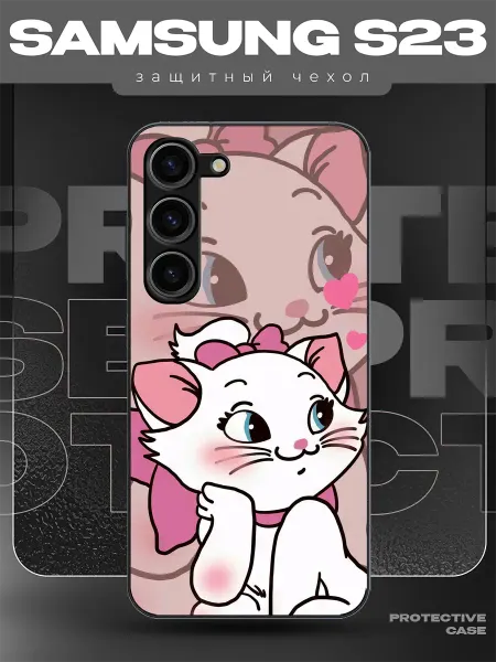 MeowCase Чехол на Samsung S23 с принтом детский