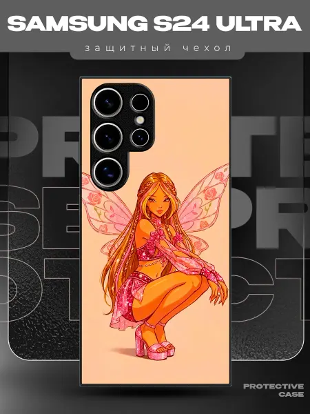 MeowCase Чехол на Samsung S24 Ultra с принтом феи финкс