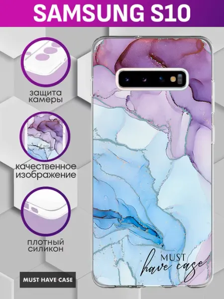 MustHaveCase Чехол на Samsung S10 с принтом