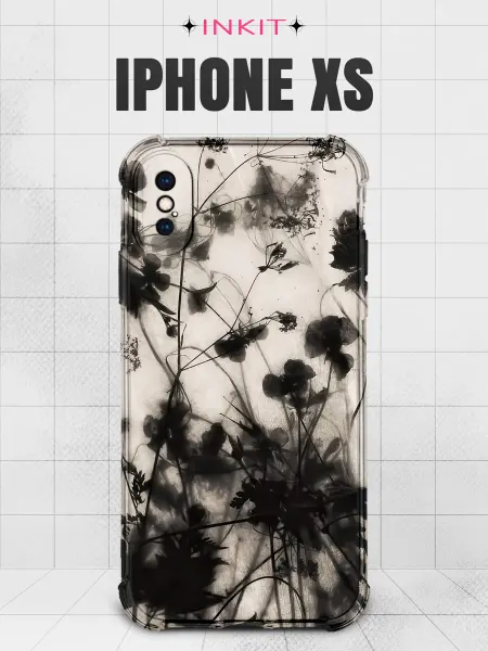INKIT Чехол на iPhone X XS Цветы