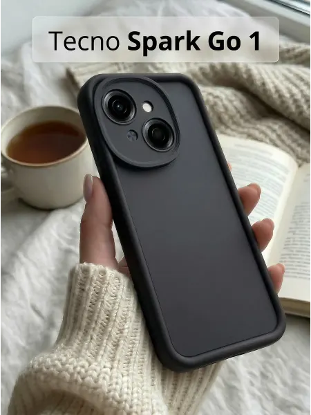 РИНОФОН Ударопрочный чехол на Tecno Spark Go 1 с высокими бортами