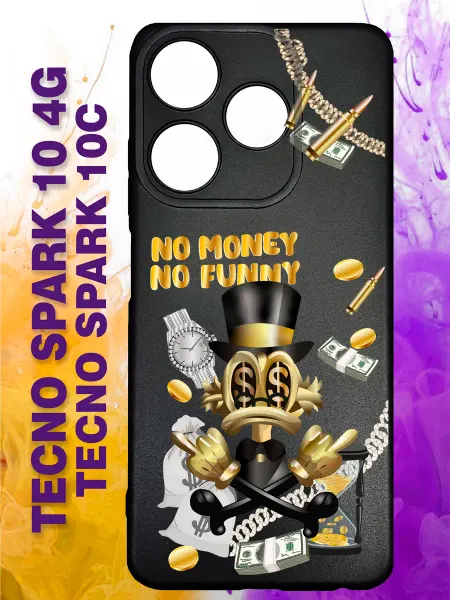 GOODYFON Чехол на Tecno Spark 10 4G, Spark 10C с принтом