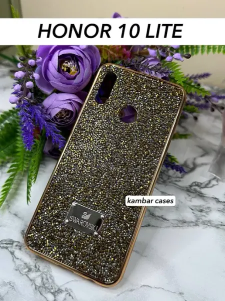 Kambar cases Чехол на телефон Honor 10 Lite с кристаллами Swarovski