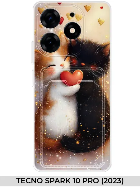 NOOTO Чехол с карманом на TECNO SPARK 10 PRO