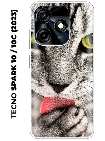 NOOTO Чехол на TECNO SPARK 10C (для Техно Спарк 10Ц)