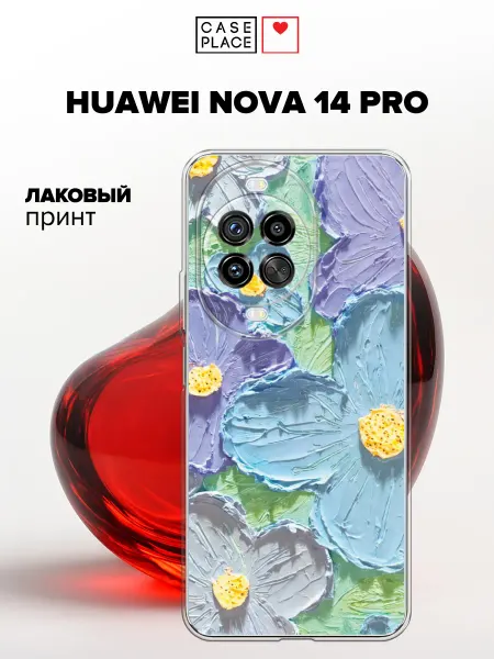 Huawei Чехол на Nova 14 Pro с цветочками