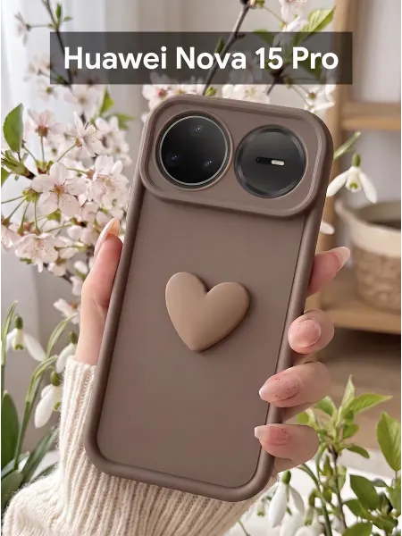 Red Cat Чехол на Huawei Nova 15 Pro Сердечко