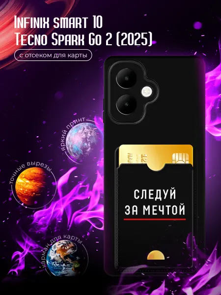 Joker Mobile Чехол на Tecno SPARK GO 2 с картой