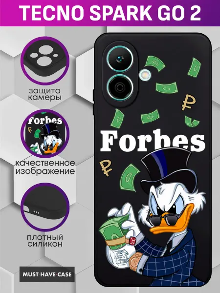 MustHaveCase Чехол на Tecno Spark Go 2 с принтом