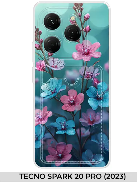 NOOTO Чехол с карманом на TECNO SPARK 20 PRO 2023
