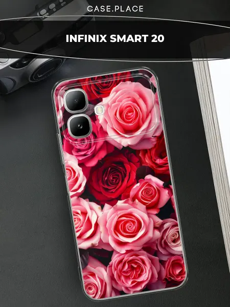 Case Place Чехол на Infinix Smart 20 с розами