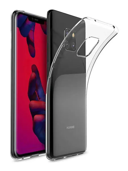 Mobileplus Чехол на Huawei Mate 20 Pro прозрачный силиконовый