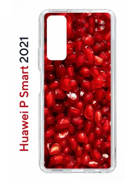 КRUЧЕ Чехол на Huawei P Smart 2021 с рисунком, с принтом
