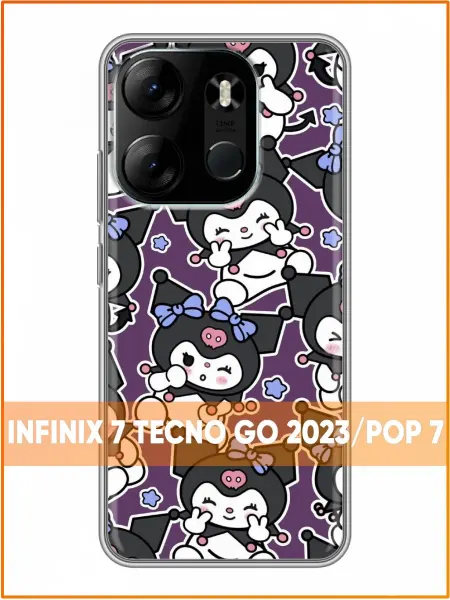 Case Face Чехол на Tecno Spark Go 2023 с принтом Куроми