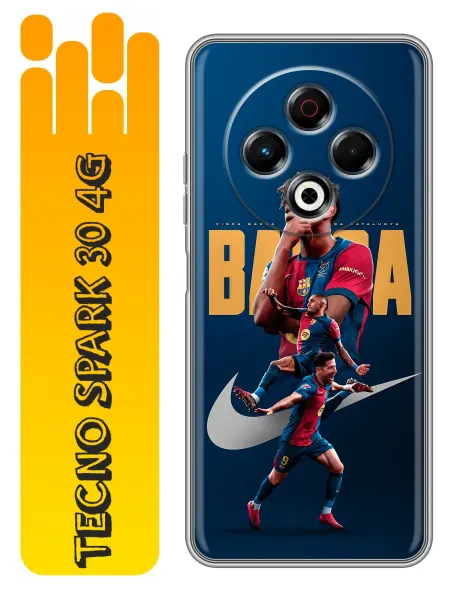 360skin Чехол на Tecno Spark 30 4G Барселона Barca Yamal