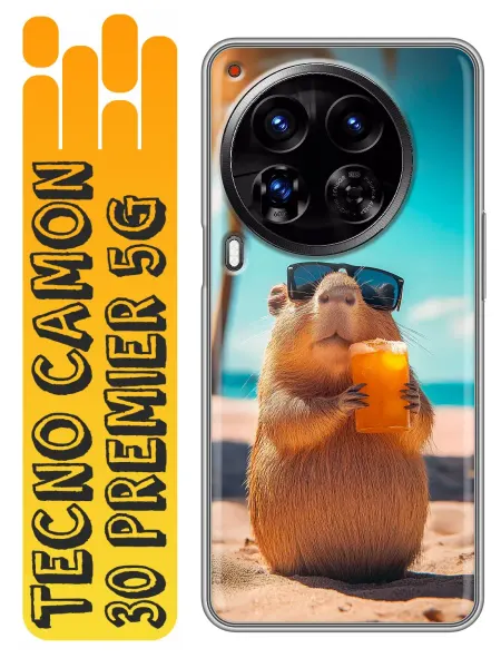 360skin Чехол на Tecno Camon 30 Premier 5G цветы (женский)