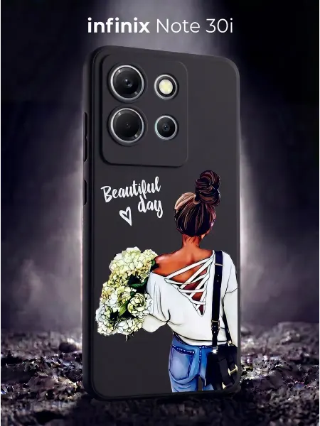 URBAZZA Чехол с рисунком на Infinix Note 30i