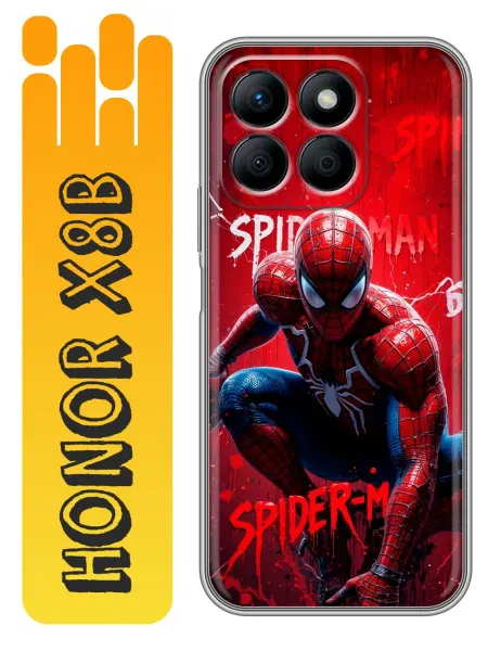 360skin Чехол на Honor X8b Spiderman Человек паук