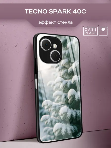 Case Place Чехол на Tecno Spark 40C новогодний