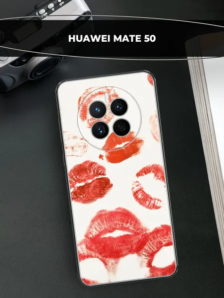 Huawei Чехол на Mate 50 с поцелуями