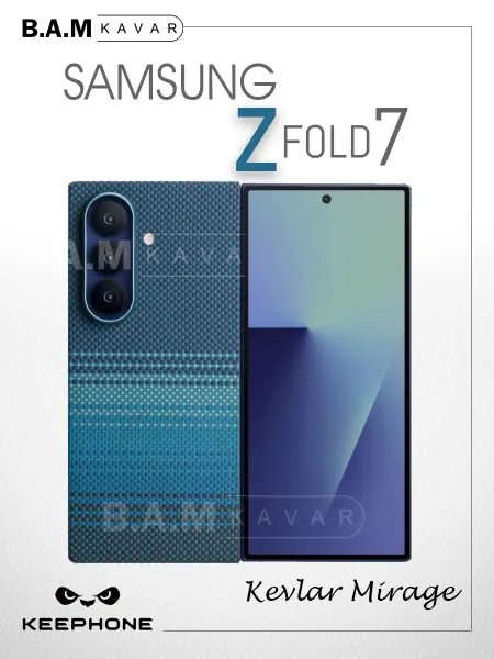 Keephone Карбоновый чехол на Samsung z fold 7 c MagSafe