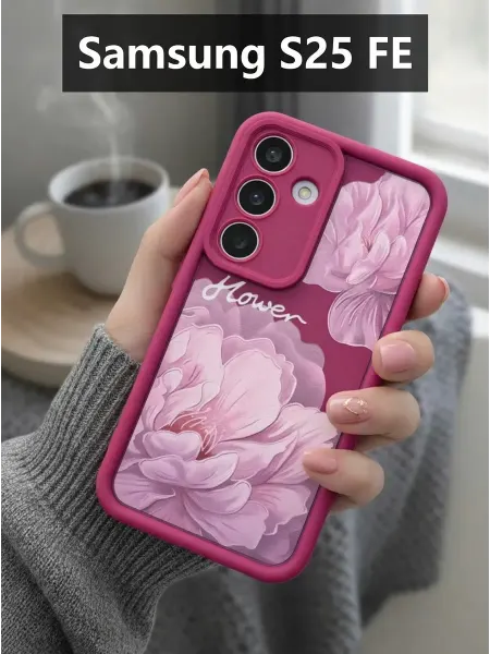 Good Luck Clover Чехол на Samsung Galaxy S25 Fe Цветок