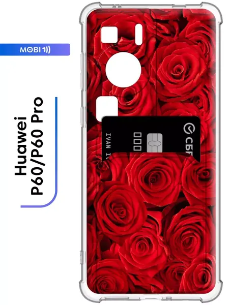 Mobi711 Чехол с карманом на Huawei P60