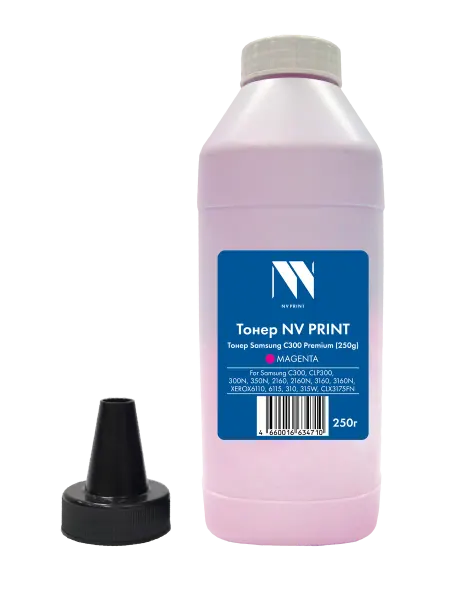 NV Print Тонер для Samsung C300 Premium (250 г) Magenta