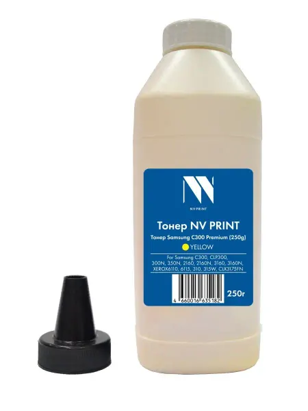 NV Print Тонер для Samsung C300 Premium (250 г) Yellow