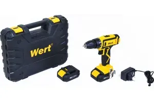 Wert Дрель-шуруповерт, 12 В, 23 Нм, 2 АКБ