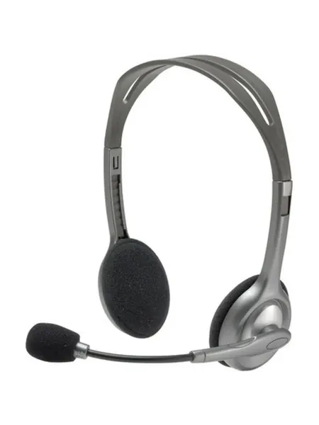 Гарнитура проводная Logitech Stereo Headset H111 (981 1шт
