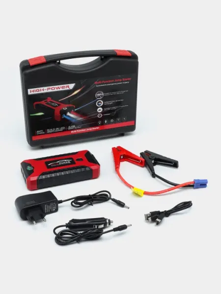 Пусковое устройство для автомобиля, пуско зарядное устройство, 99800mAh