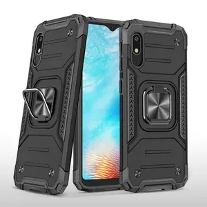 Чехол противоударный armor на Xiaomi Redmi 9A / Редми 9А (Черный)