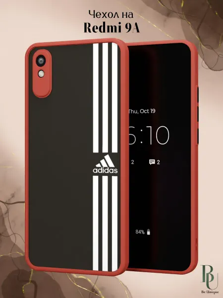 Be Unique Чехол бампер на Redmi 9A Adidas