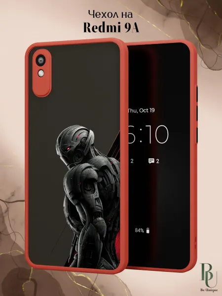 Be Unique Чехол бампер на Redmi 9A Marvel