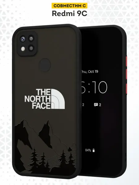DesignOnCase Чехол бампер на Xiaomi Redmi 9C с принтом Горы