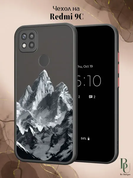 Be Unique Чехол бампер на Redmi 9C Горы