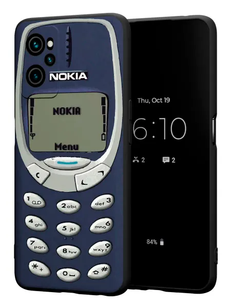 PBl store Чехол на realme 9i с принтом Nokia
